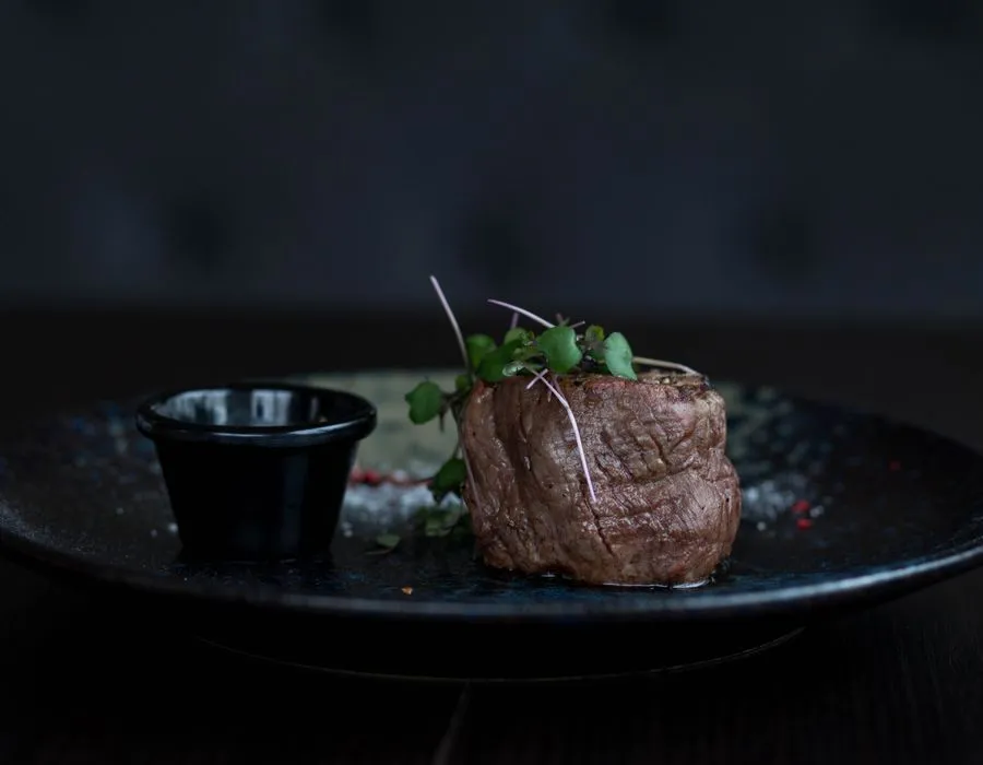 Slow-braised short rib with herbs